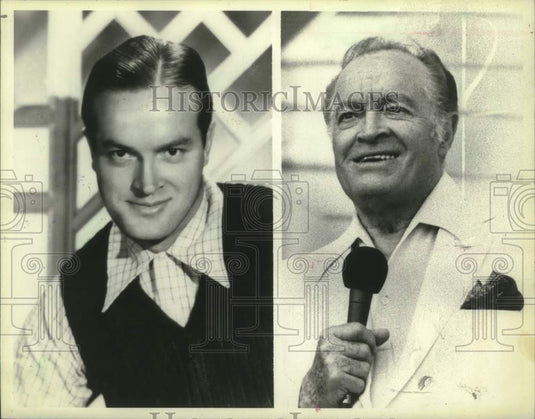 1984 Press Photo Bob Hope in A World's Fair Salute to Bob Hope - mjp44596 - Historic Images