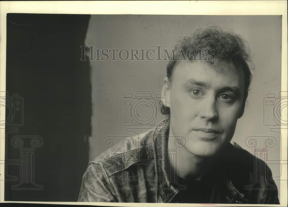 1988 Press Photo Bruce Hornsby, American singer and keyboardist. - mjp44610 - Historic Images