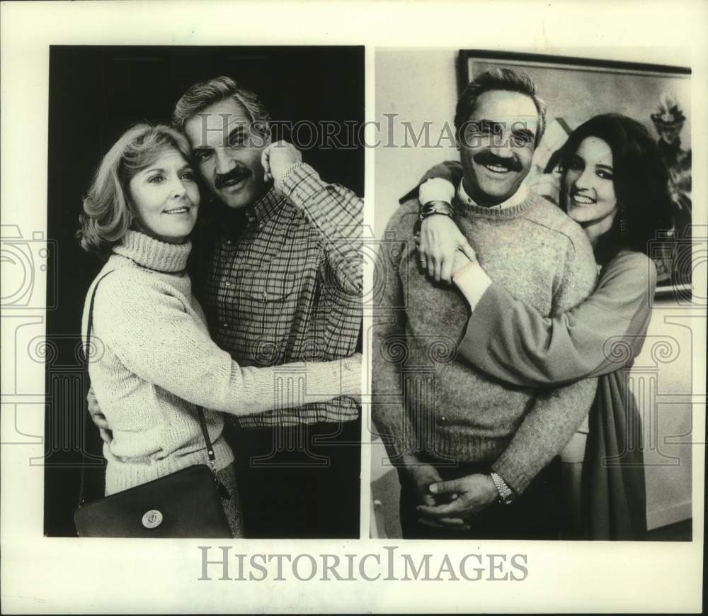 1983 Press Photo Actress Anne Meara with actor Hal Linden. - mjp44628 - Historic Images