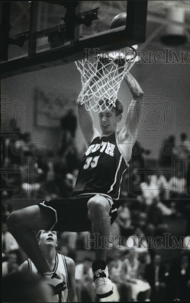 1993 Press Photo Waukesha South High School - Rick Ries, Basketball - mjt00165 - Historic Images