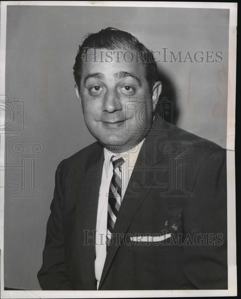 1956 Press Photo Ben Bentley, Boxing Announcer and Promoter - mjt00230 - Historic Images