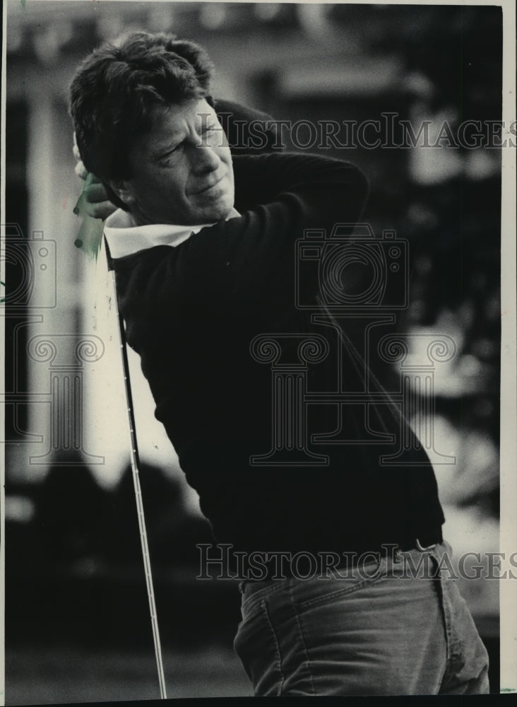 1986 Press Photo Tripoli Country Club - Mark Bemowski at US Open Qualifying- Historic Images
