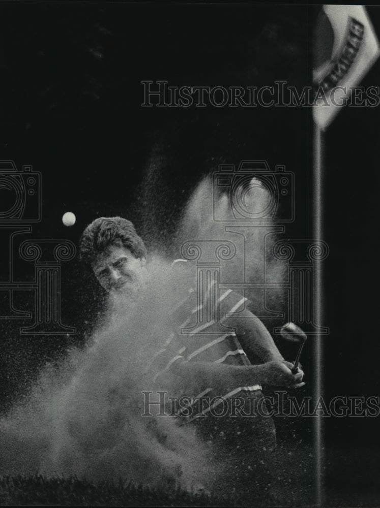 1984 Press Photo Wisconsin Amateur Golf Tournament - Mark Bemowski, Racine - Historic Images