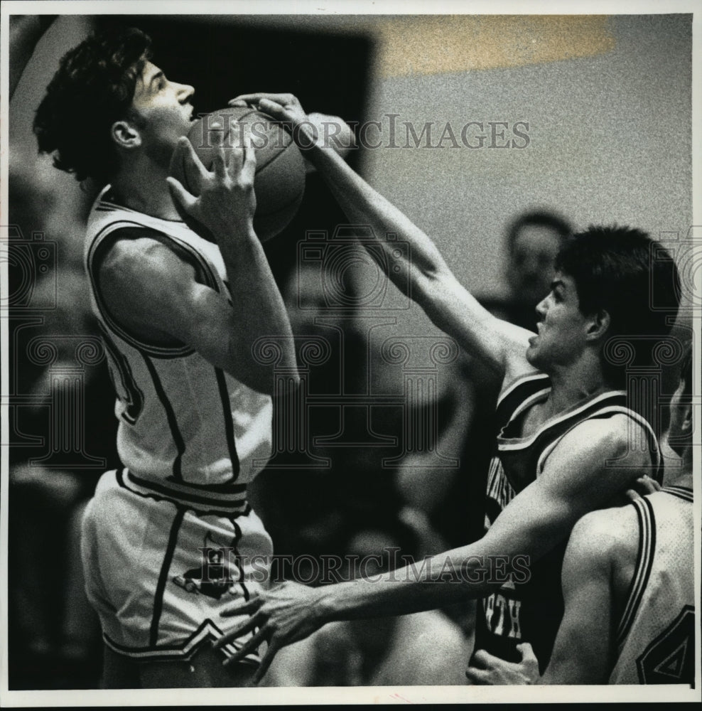 1993 Press Photo Waukesha South High School - Ryan Fandre, Basketball Player - Historic Images