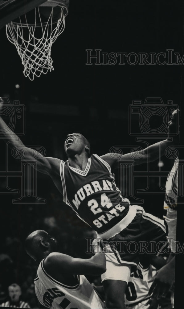 1992 Press Photo Murray State University - Maurice Cannon, Basketball Player-Historic Images
