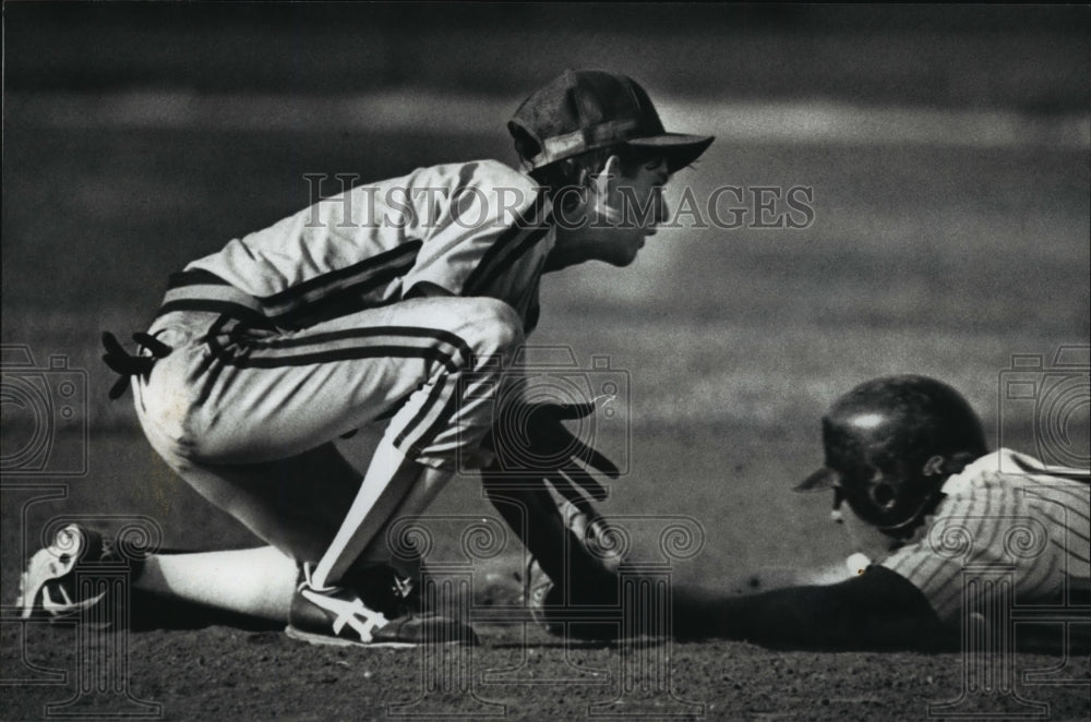 1991 Press Photo Arrowhead High School - Troy Hazel, Baseball Game - mjt00688 - Historic Images