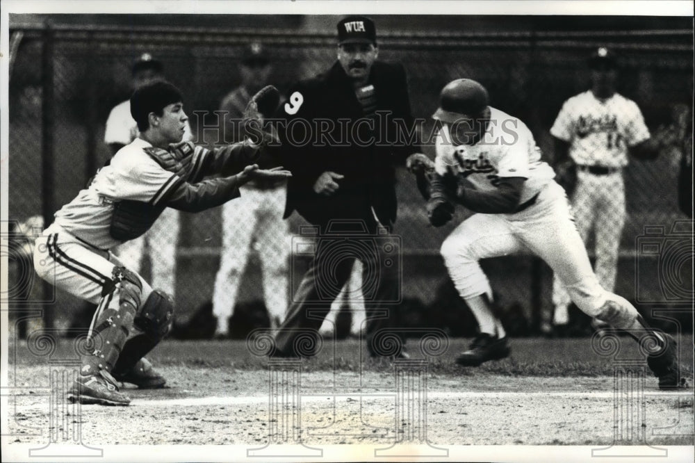 1992 Press Photo Waukesha North High School - Travis Carlson, Baseball Player - Historic Images