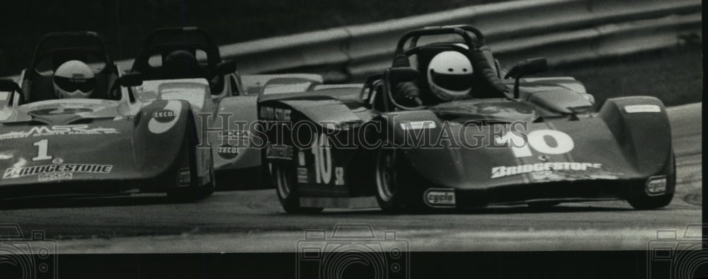 1991 Press Photo Robert Mumm, Race Car Driver, Elkhart Lake, Wisconsin - Historic Images