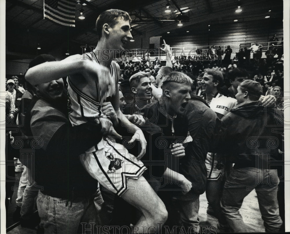1993 Press Photo Waukesha South High School - Rick Ries, Basketball Player - Historic Images