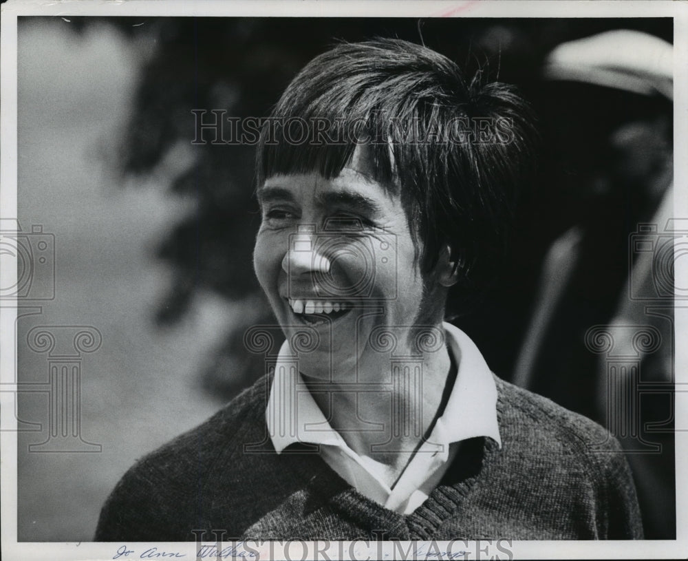 1971 Press Photo Wisconsin golfer, Joann Walker, six-time Publinx golf champion- Historic Images