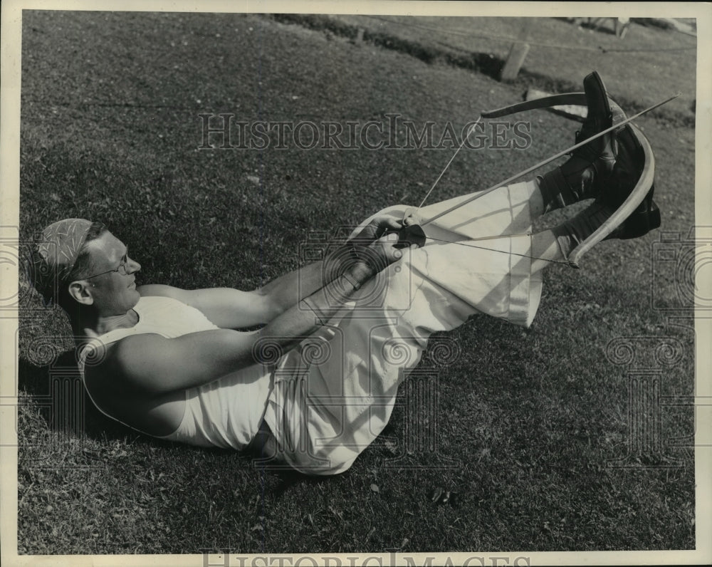 1939 Press Photo Art Wallen, Archer, Milwaukee, Wisconsin - Historic Images