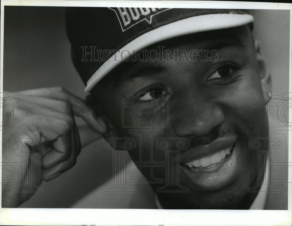 1993 Press Photo Vin Baker makes it to the National Basketball Association - Historic Images
