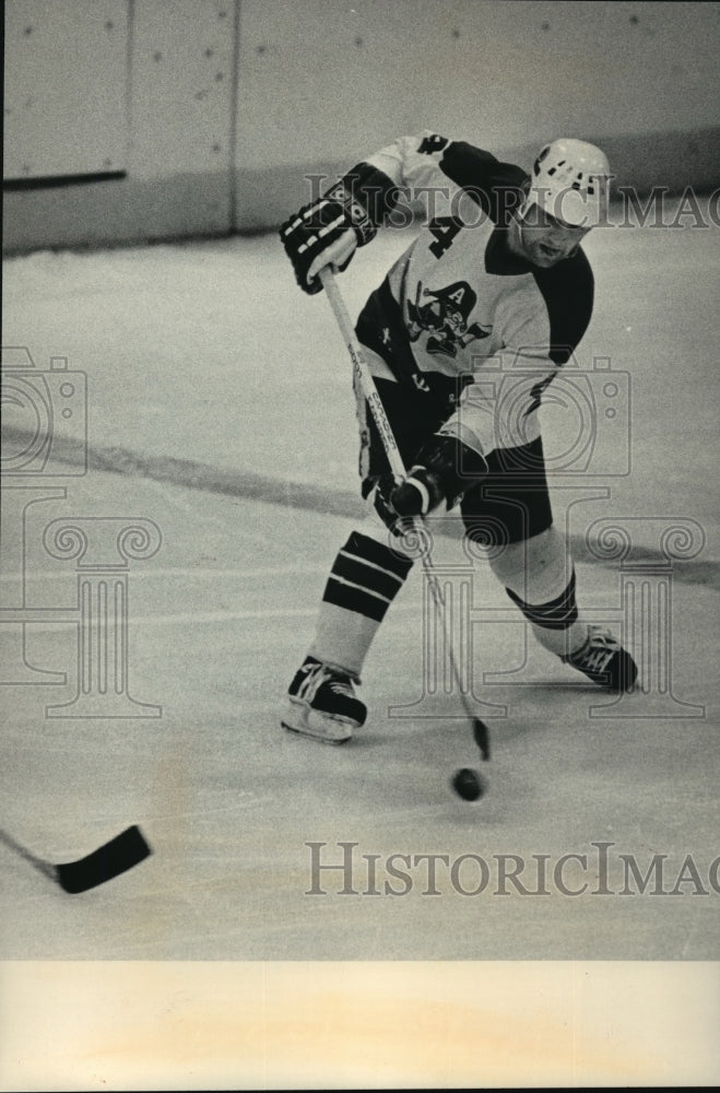 1984 Press Photo Milwaukee Admirals Minor League Hockey Team Member Randy Boyd- Historic Images