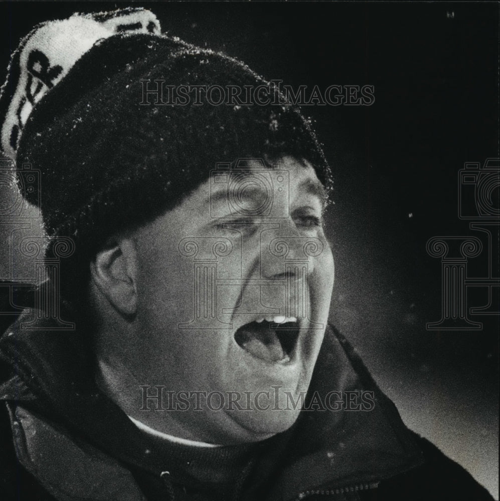 1991 Waukesha Wisconsin Catholic Memorial Soccer Coach John Bisswurm - Historic Images