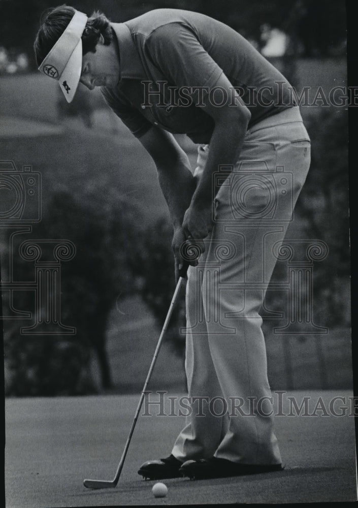 1978 Press Photo American golfer Tony Wallin attempts a breakthrough on pro tour - Historic Images