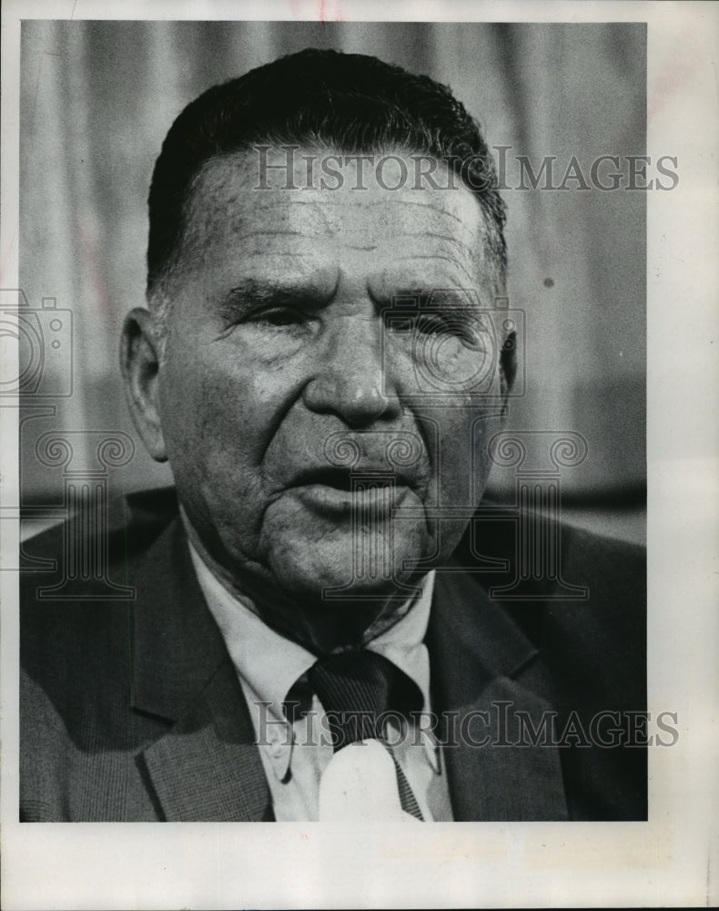 1971 Press Photo Milwaukee Brewers baseball executive, Frank Lane - mjt03745 - Historic Images