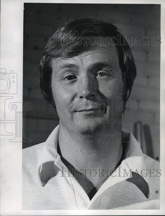 1975 Press Photo Bill Klucas, UWM basketball coach - mjt03757 - Historic Images