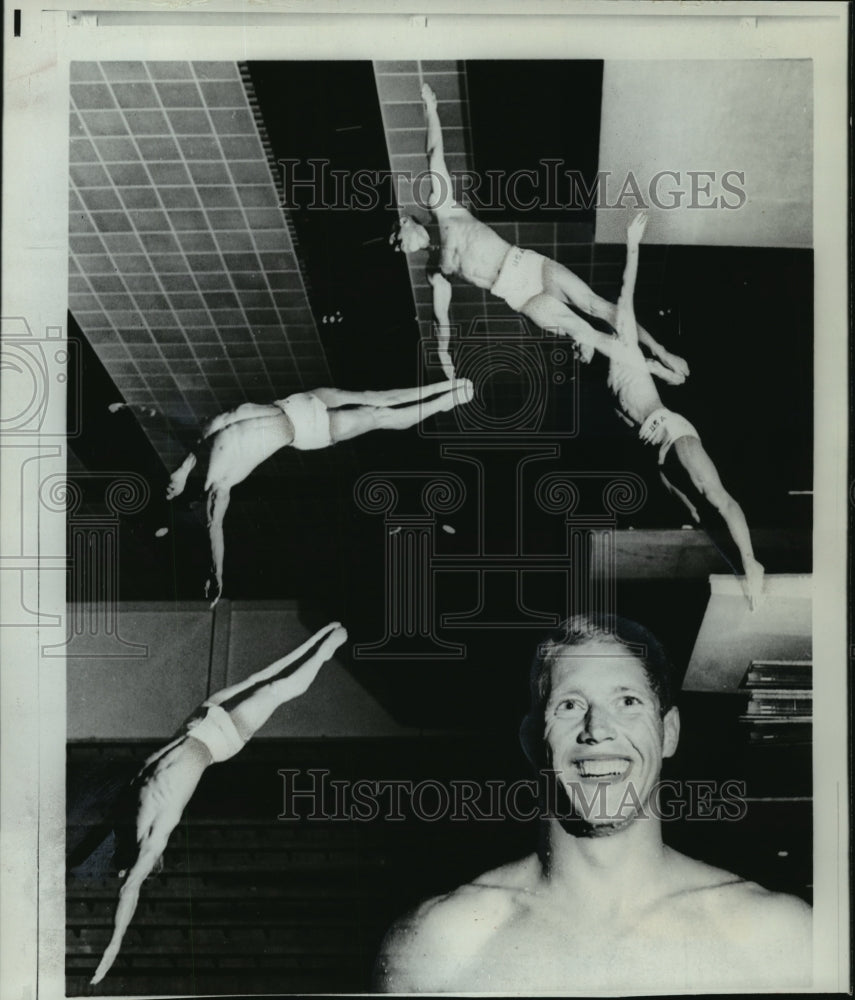 1967 Pan American Games' Diving Gold Medalist Bernie Wrightson - Historic Images