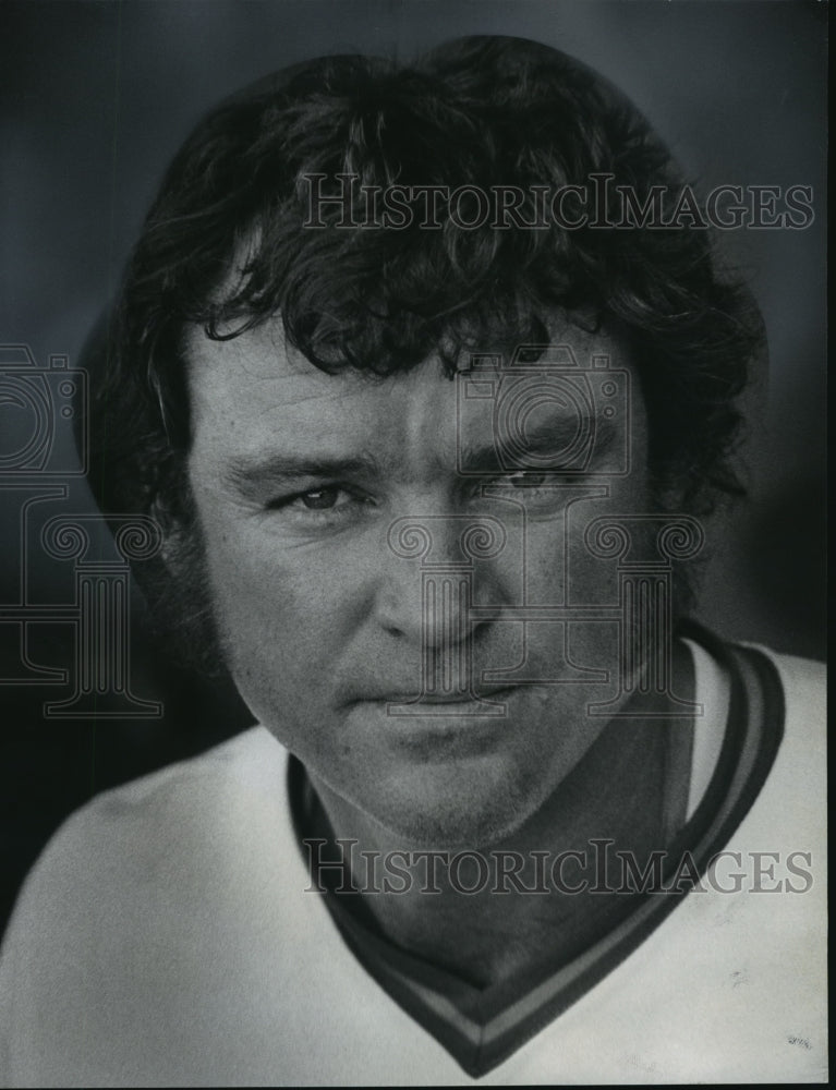 1977 Press Photo Baseball player, Deron Johnson - mjt03942- Historic Images