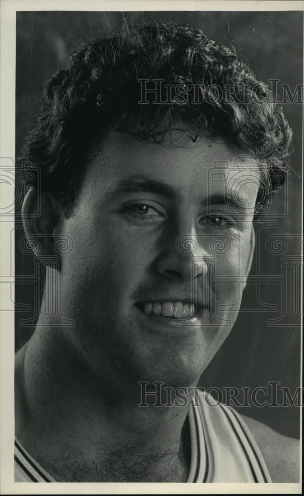 1985 Press Photo Marquette basketball player, Pat Foley - mjt04040 - Historic Images