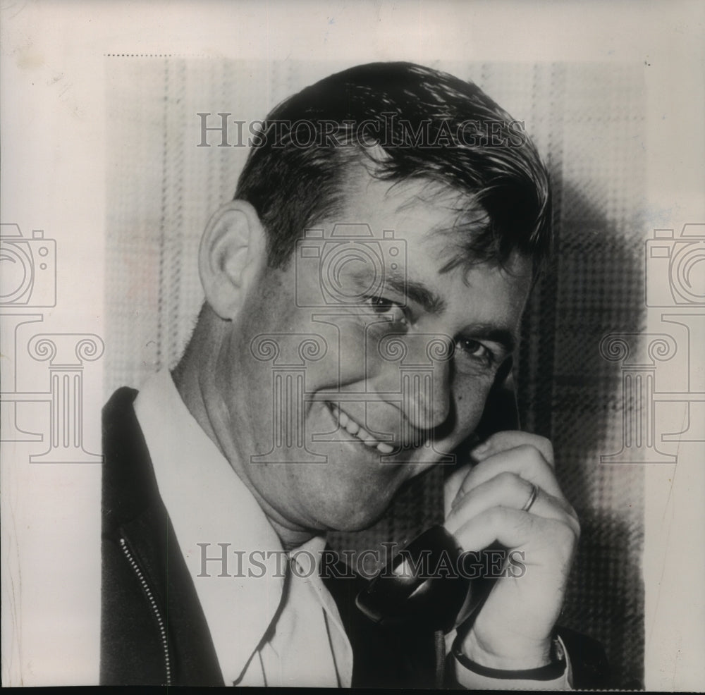 1951 Press Photo Bob Lemon, star pitcher of the Cleveland Indians baseball team - Historic Images