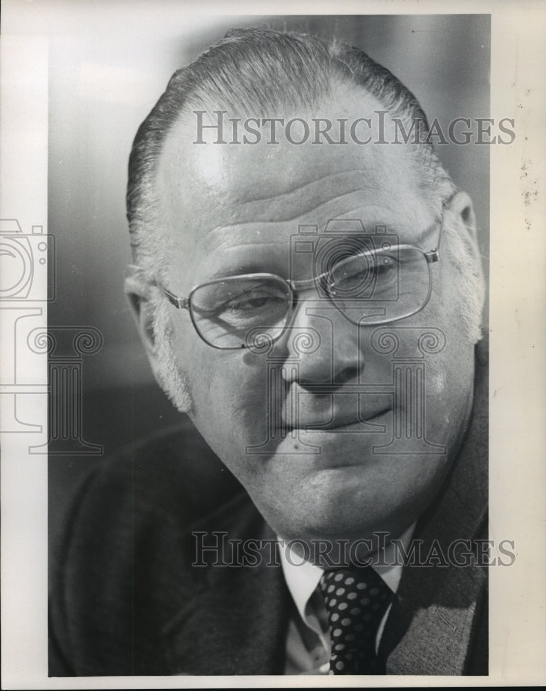 1973 Press Photo U.S. baseball commissioner, Bowie Kuhn - mjt04221- Historic Images