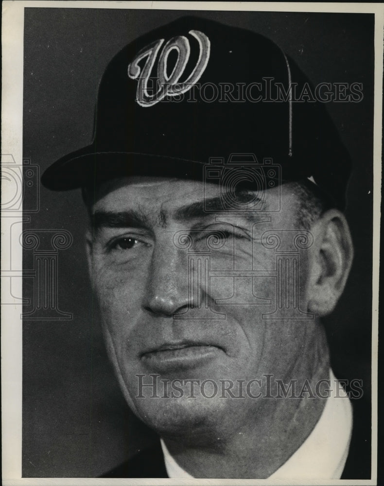 1967 Press Photo New Washington Senators baseball manager, Jim Lemon - mjt04222- Historic Images