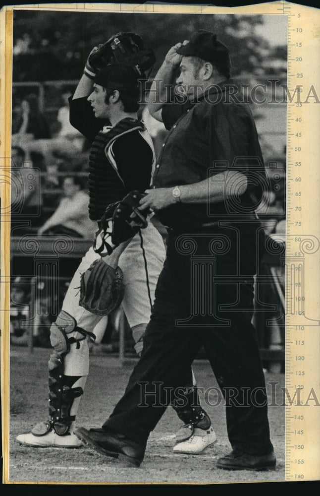 1973 Press Photo Stan Landes professional baseball umpire. - mjt04263-Historic Images