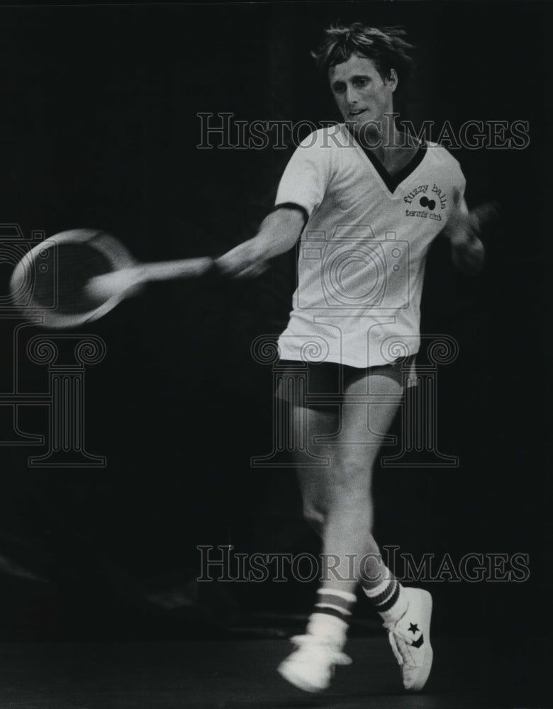 1978 Press Photo Mike Davidson playing tennis. - mjt04473 - Historic Images