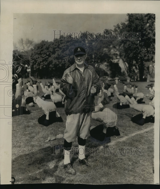 1951 Army football team with Coach Earl (Red) Blaik.-Historic Images