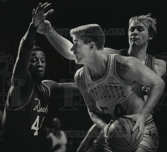 1986 Press Photo Marquette University - Tom Copa, Basketball Player - mjt05530 - Historic Images