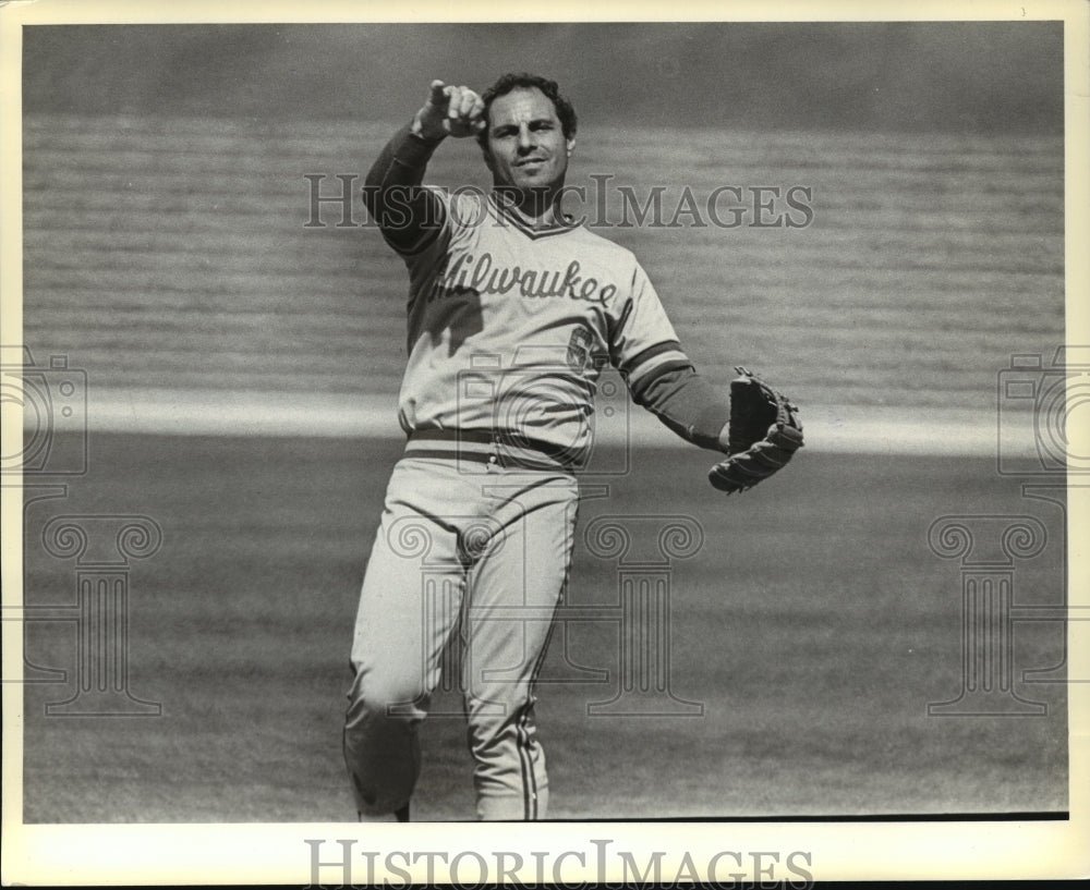 1981 Press Photo Milwaukee Brewers - Baseball Player Sal Bando - mjt05606 - Historic Images