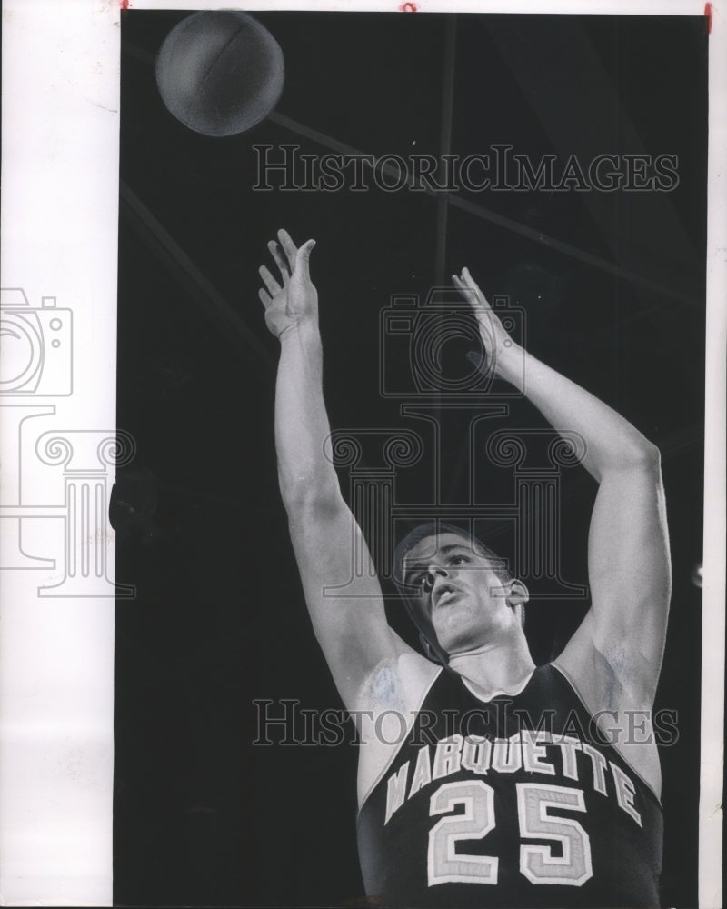 1963 Marquette University basketball player, Tom Flynn - Historic Images