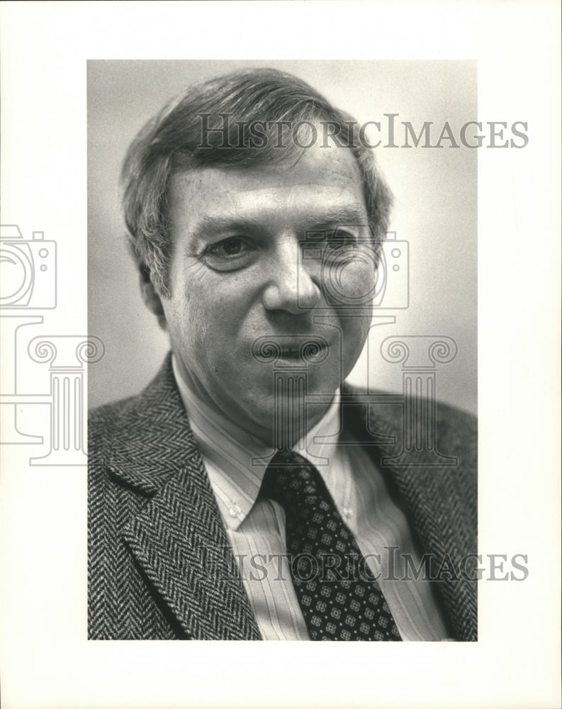 1983 Press Photo Allen Fitchen, University of Wisconsin Press director - Historic Images