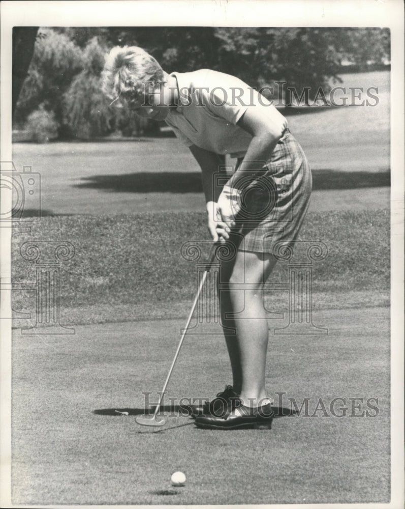 1962 Press Photo Carol Jean Sorenson, Golfer, Racine, Wisconsin - mjt06244 - Historic Images