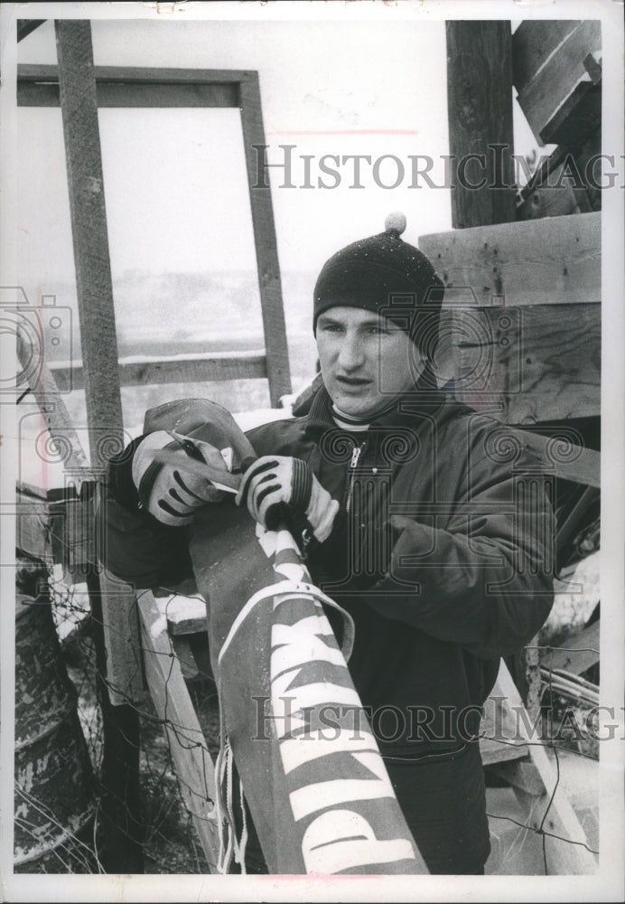 1968 Ski Jumper Norwegian Bjorn Wirkola Has A Jump Of 335 Feet - Historic Images