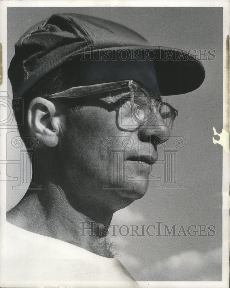 1965 Press Photo Custer High School - Murray Denemark, Baseball Coach, Wisconsin- Historic Images