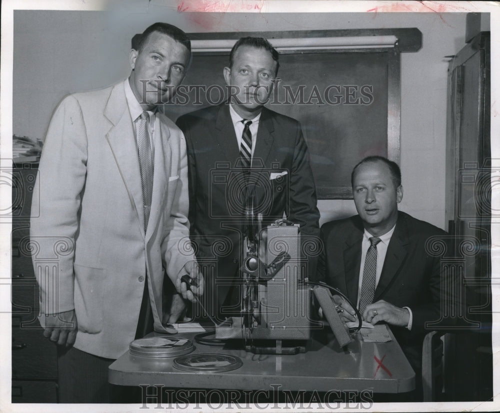 1959 Wisconsin Basketball&#39;s John Erickson, Ron Nord And John Orr - Historic Images