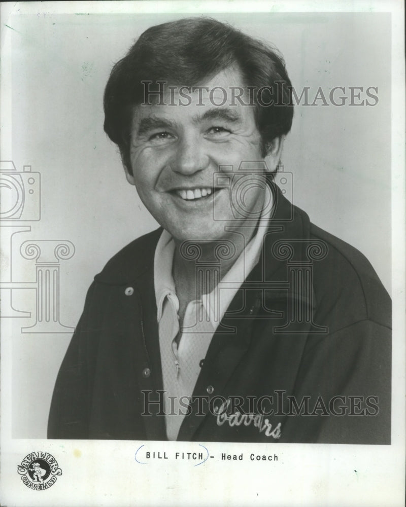 1978 Press Photo A very happy Bill Fitch wearing Cavaliers jacket. - mjt07060- Historic Images