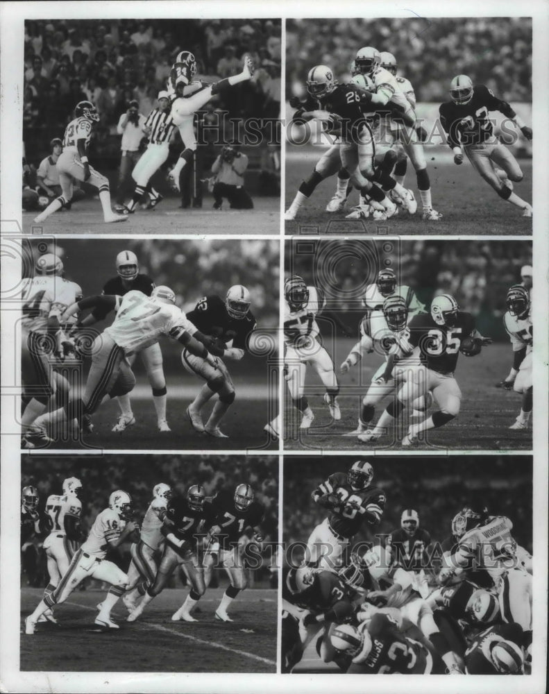 1984 Press Photo Green Bay Packers featured in NFL Monday Night Football- Historic Images