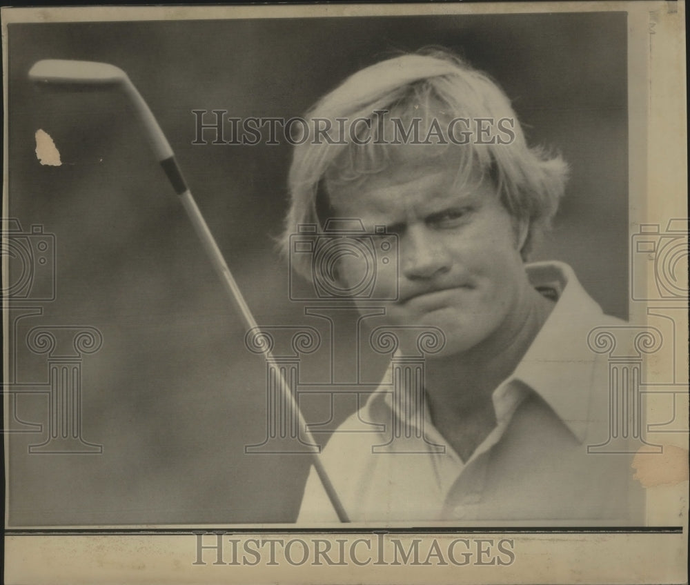 1975 Press Photo Golf champion, Jack Nicklaus - mjt08337- Historic Images