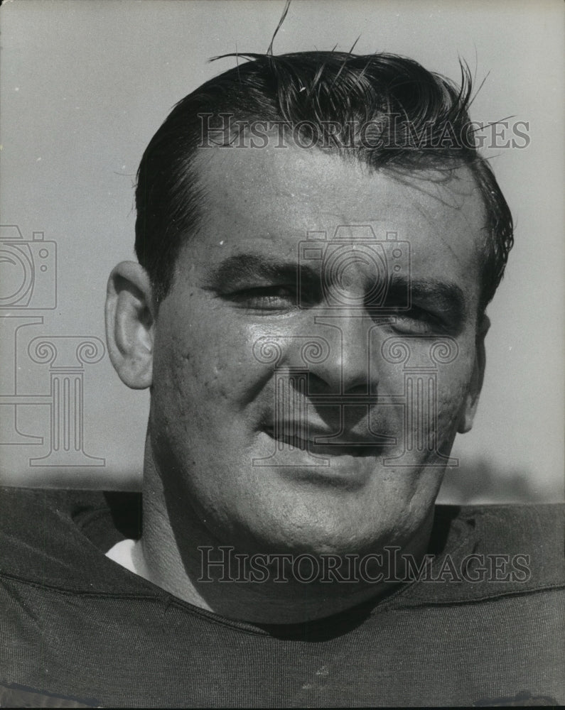 1961 Press Photo Green Bay Packers&#39; Defensive End Bill Quinlan - mjt09152- Historic Images