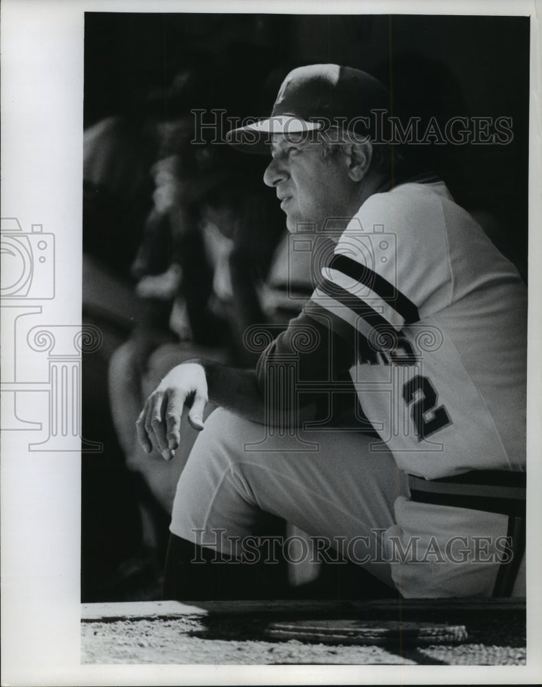 1980 Press Photo Brewers manager Alex Grammas - mjt09298- Historic Images