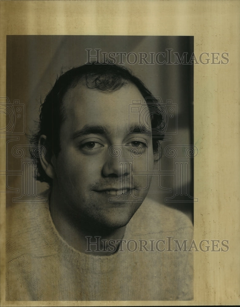 1984 Press Photo Mark Greco, bicycle racer & Schwinn Bicycle Company employee - Historic Images