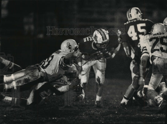 1991 Press Photo Arrowhead running back Marshall Senfleben - mjt09823- Historic Images