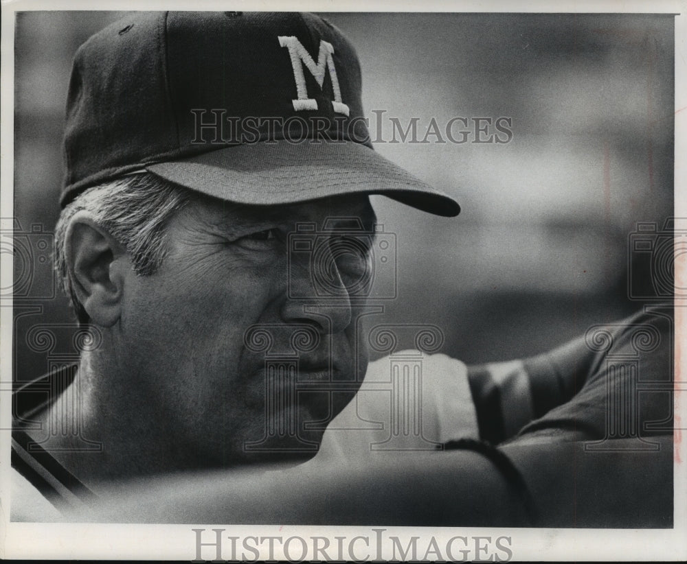 1976 Press Photo Brewers Manager Alex Grammas - mjt09865 - Historic Images