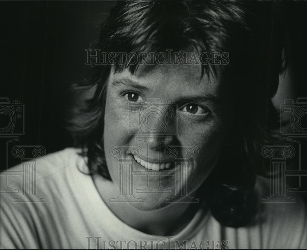 1984 Press Photo Olympic rower, Carie Graves - mjt09890- Historic Images