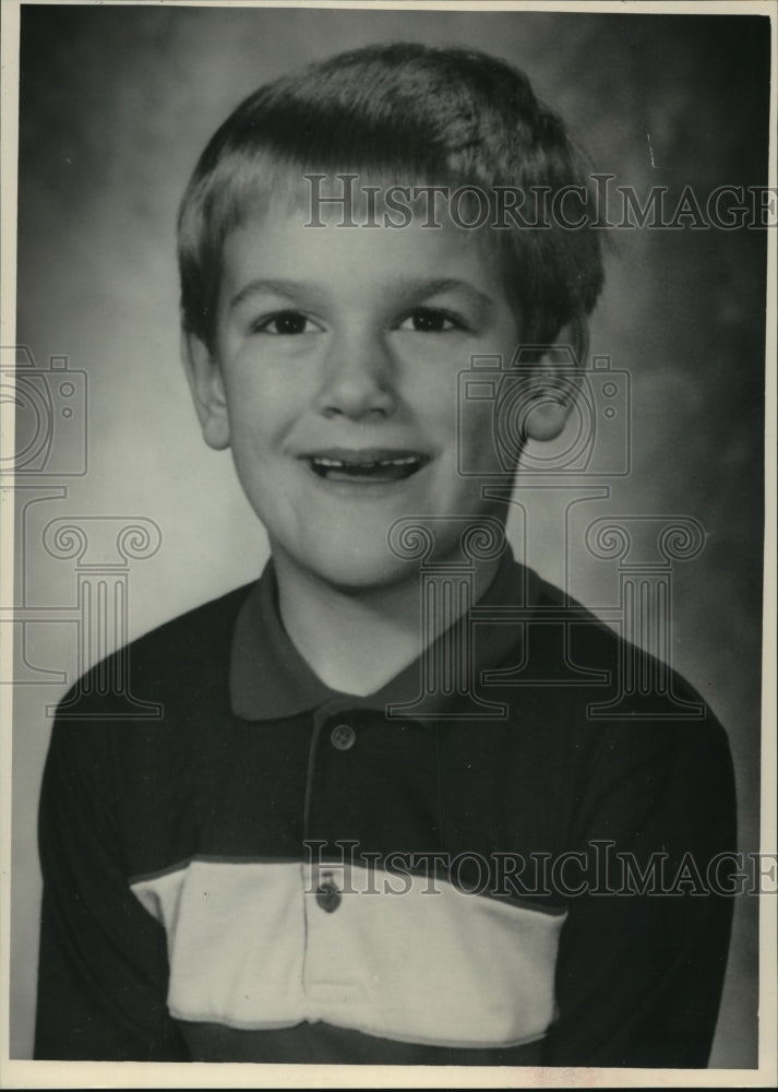 1984 Press Photo Milwaukee Brewers fan Matthew Cooper - mjt10575 - Historic Images