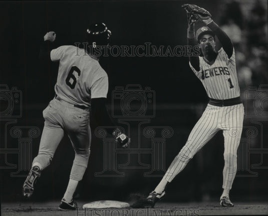 1985 Press Photo Earnie Riles - mjt11146- Historic Images