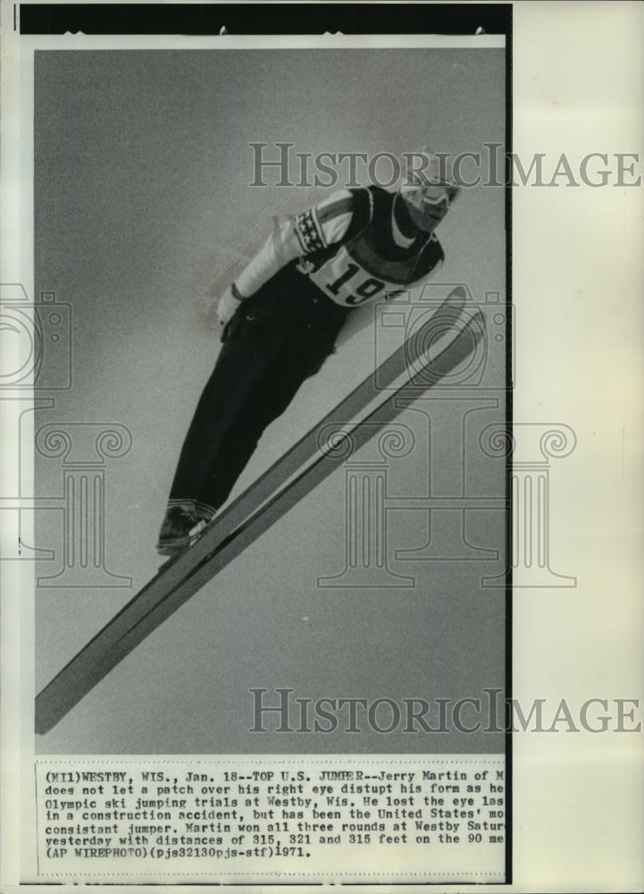 1971 Jerry Martin leads qualifiers for U.S. Olympic Ski Jumping Team - Historic Images